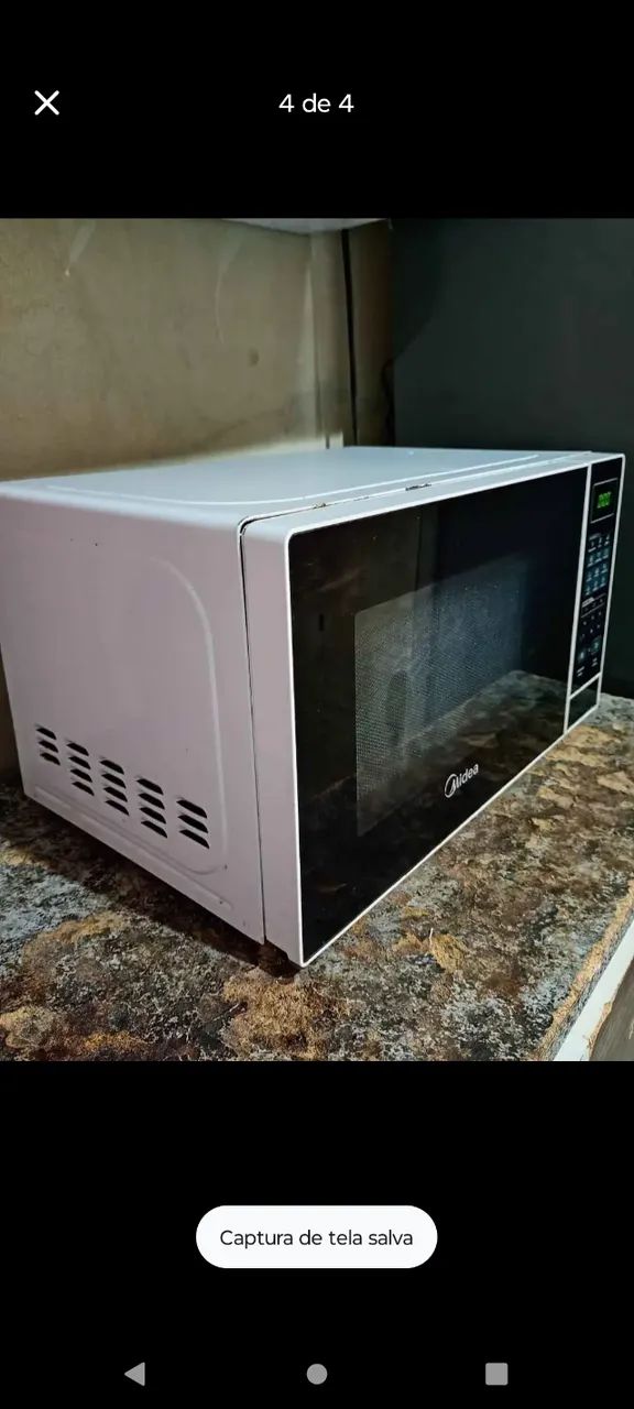 Microondas Midea 20L, 127v. R$ 220,00 - Foto 3