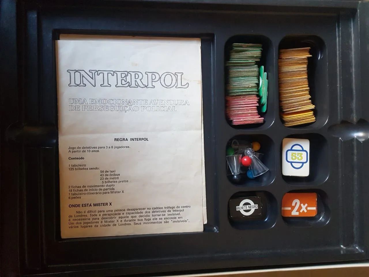 Jogo Interpol raro - Foto 3