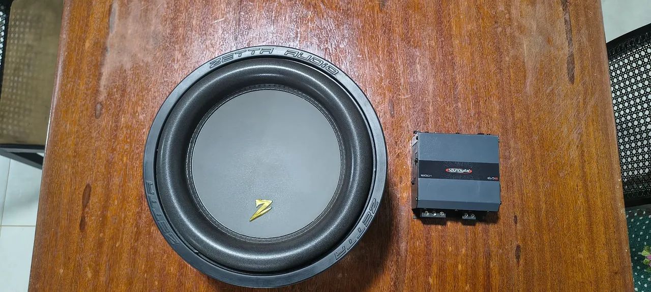 Sub Zetta 900 12" + Módulo sd1600.1 evo6