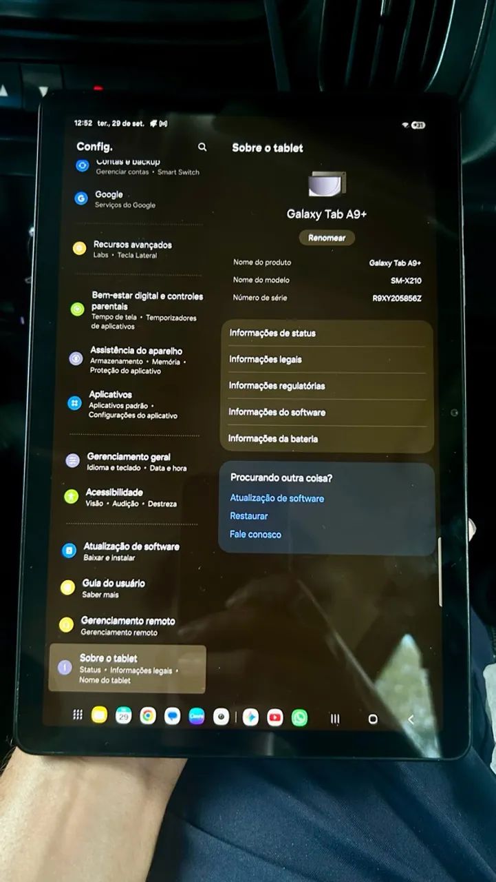 Tablet Galaxy Tab 9+ (pouco tempo de uso) - Foto 4