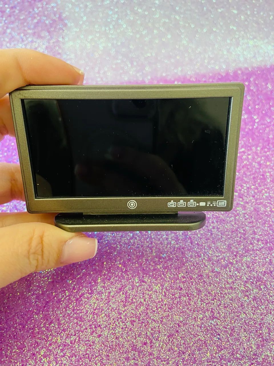 Mini TV realista importada do Japão  - Foto 3