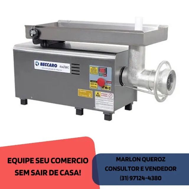 Moedor de Carne Boca 22 Bivolt Beccaro Novo