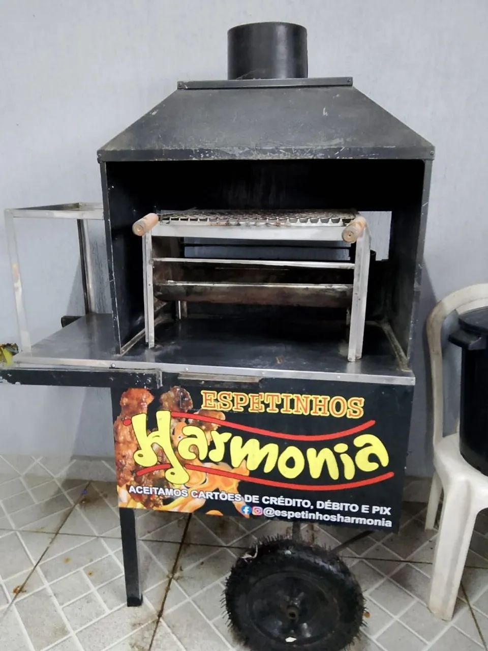 Carrinho de churrasco  - Foto 3