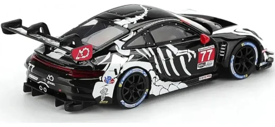 Mini GT Porsche 911gt3 R #77 Imsa Petit Rexy Skeleton #1143