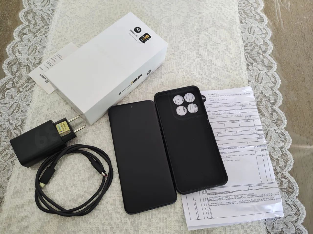 Vendo Moto Edge 70 Fusion - Com Garantia