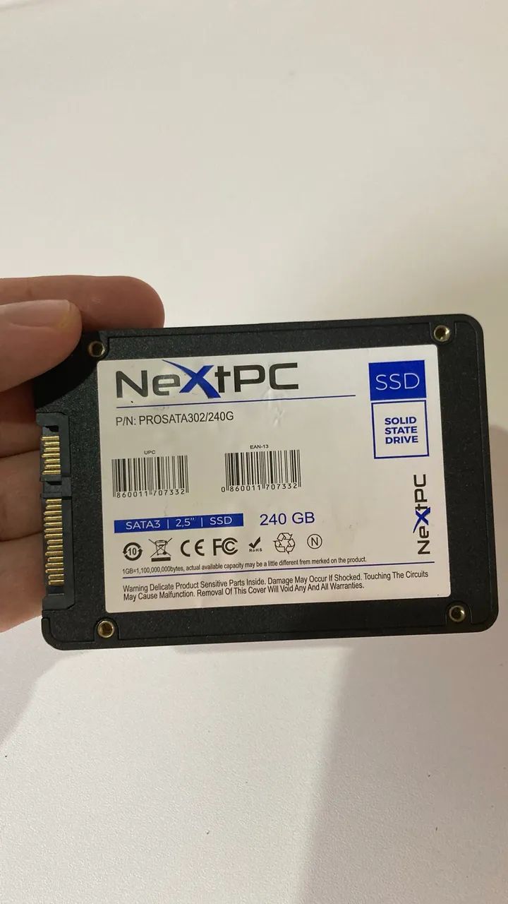 SSD nextpc 240 gb funciona perfeitamente para buscar  - Foto 2