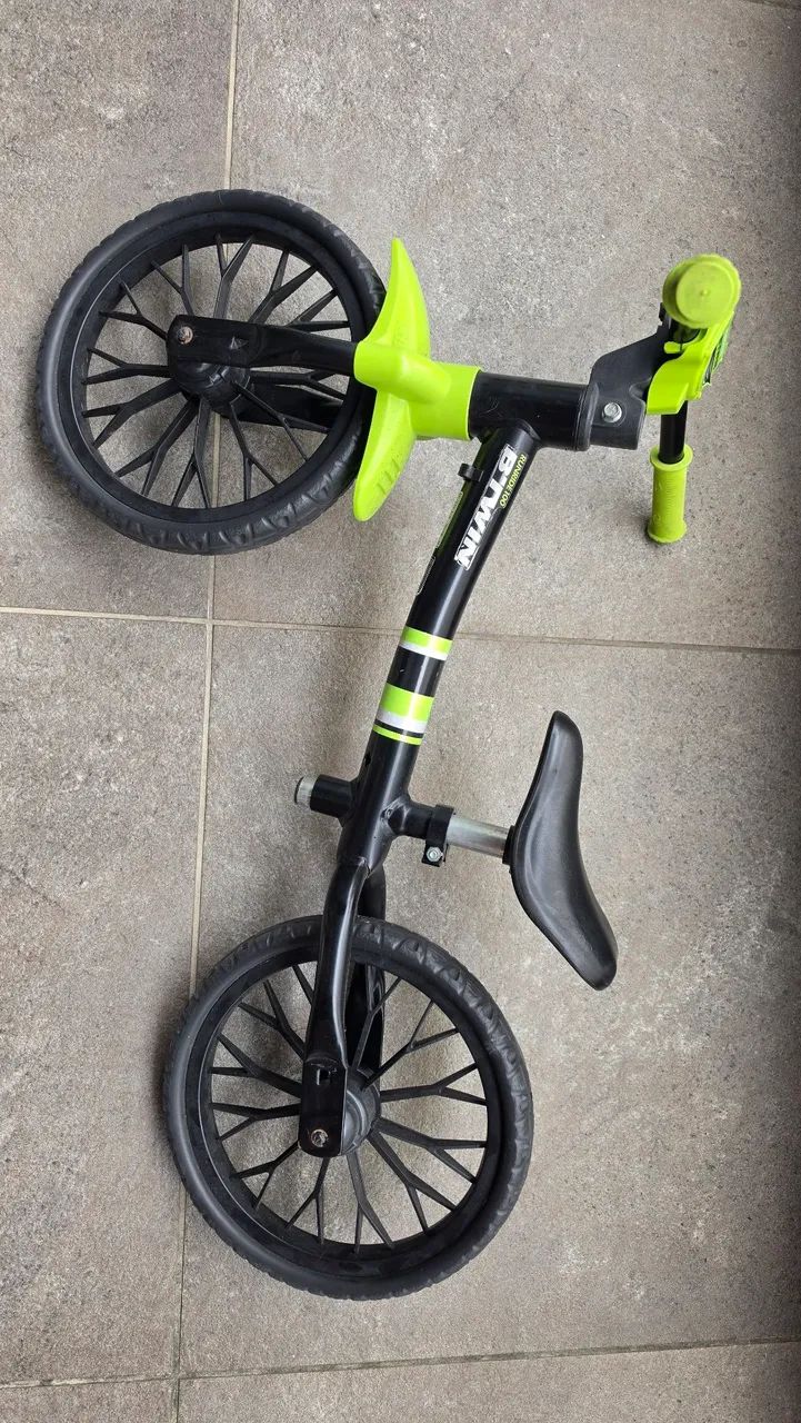 Bicicleta de equilíbrio B'Twin Runride 100 usada - Foto 2