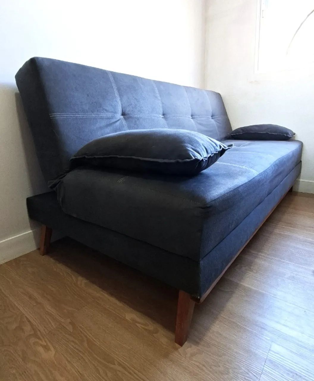 Sofá cama 3 lugares reclinável