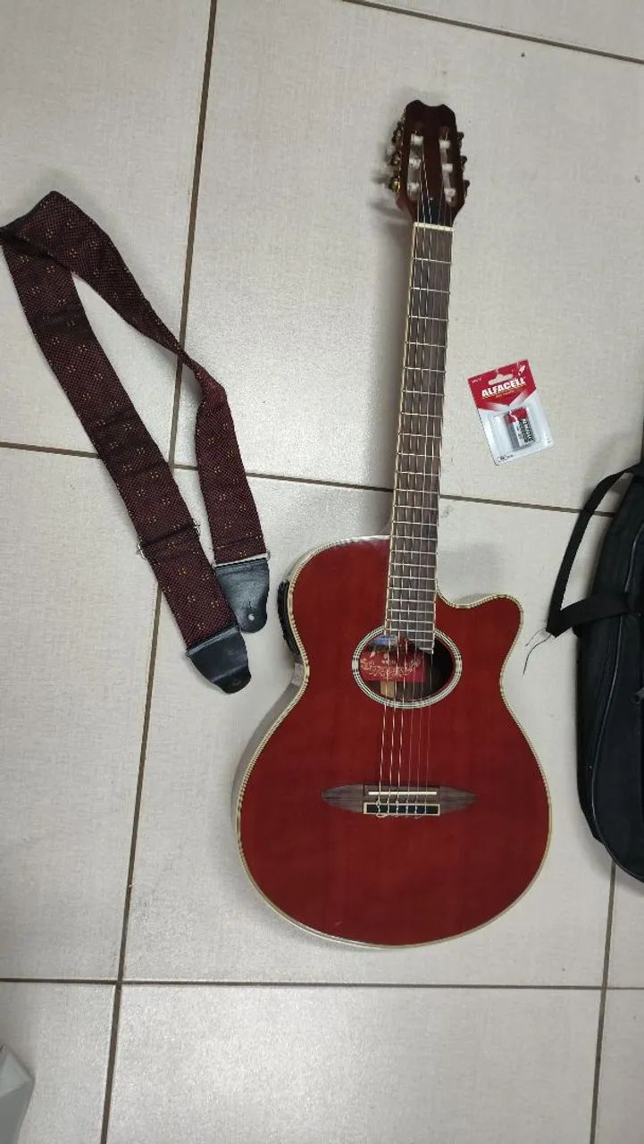 Violão eletrico digital Tagima ventura acustic nylon 