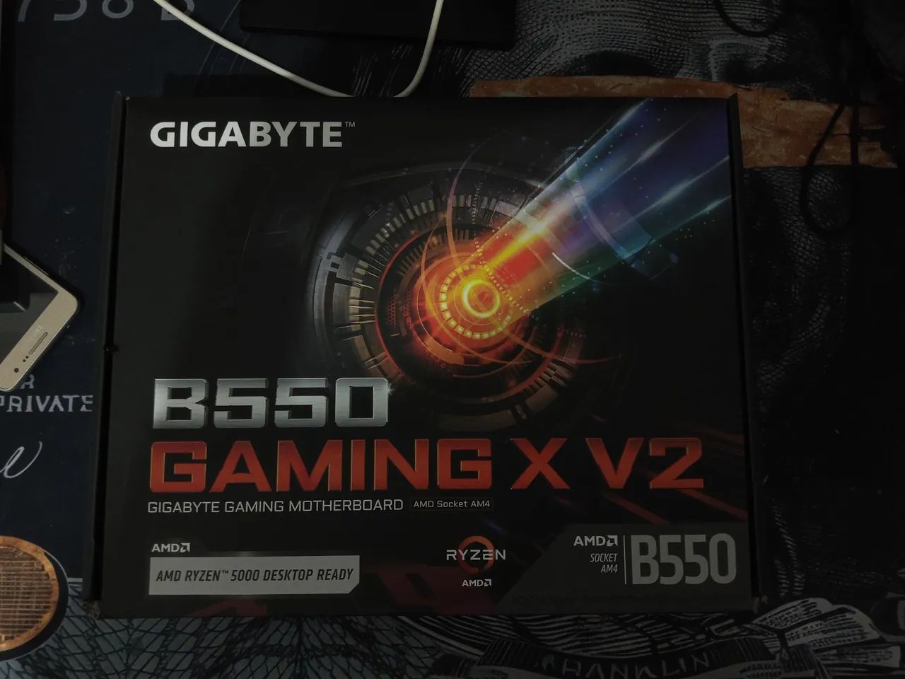 Placa mãe Gigabyte b550 gaming X V2