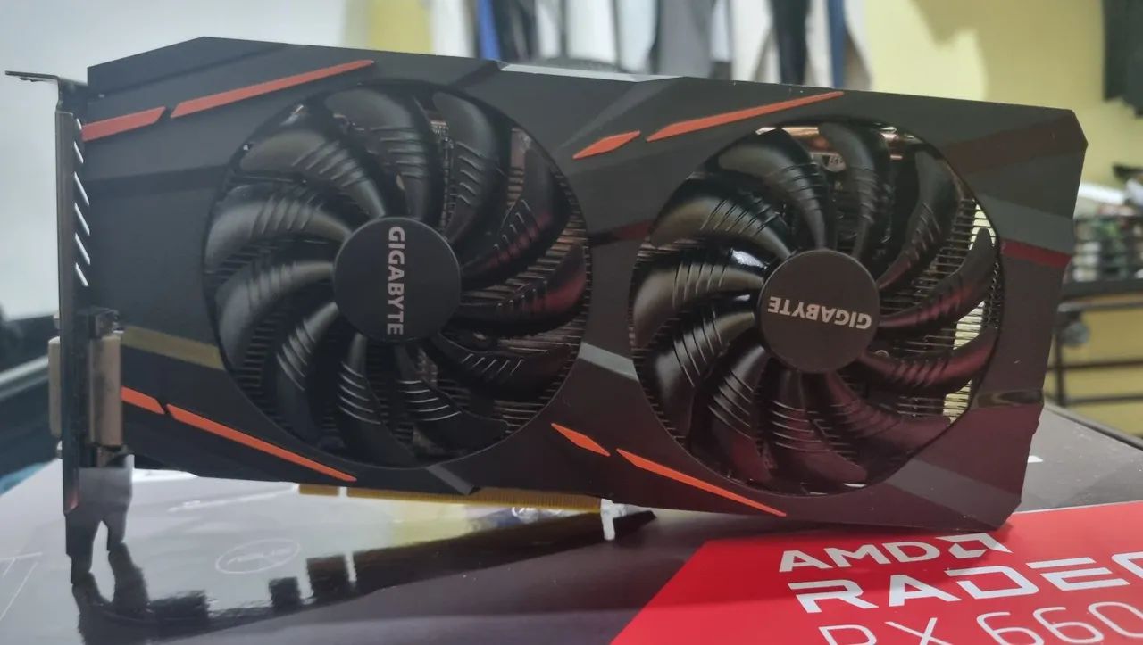Placa de Vídeo RX 570 4GB Gigabyte - BIOSMOD - Foto 2