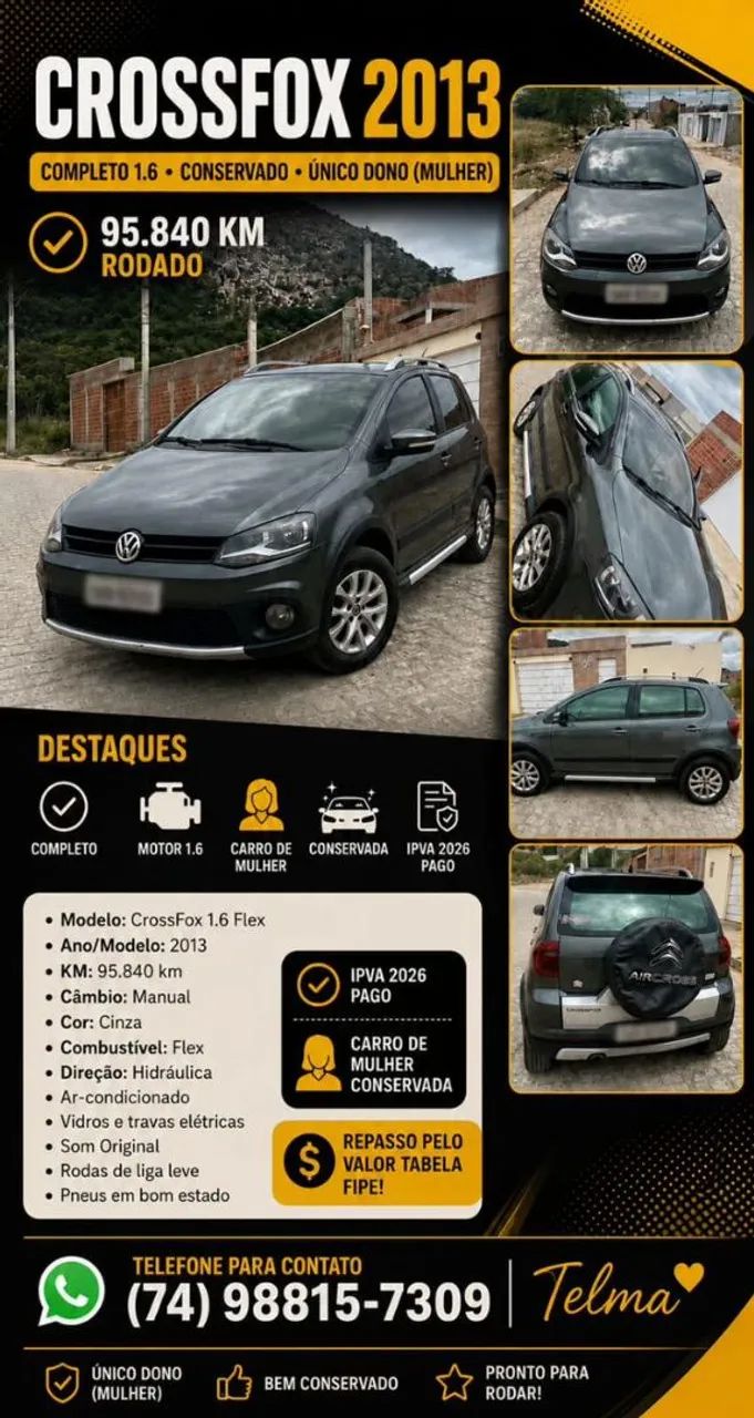 Volkswagen Crossfox 2013