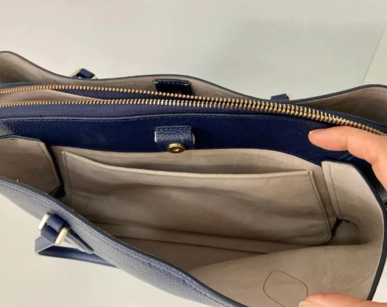 Bolsa Kate Sape Azul  grande - Foto 6