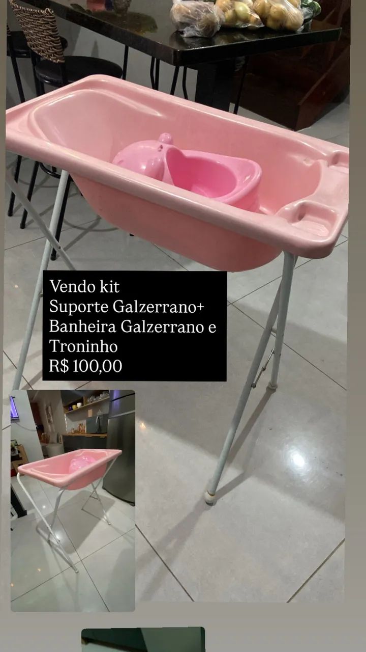 Kit banheira com suporte Galzerrano - Foto 3