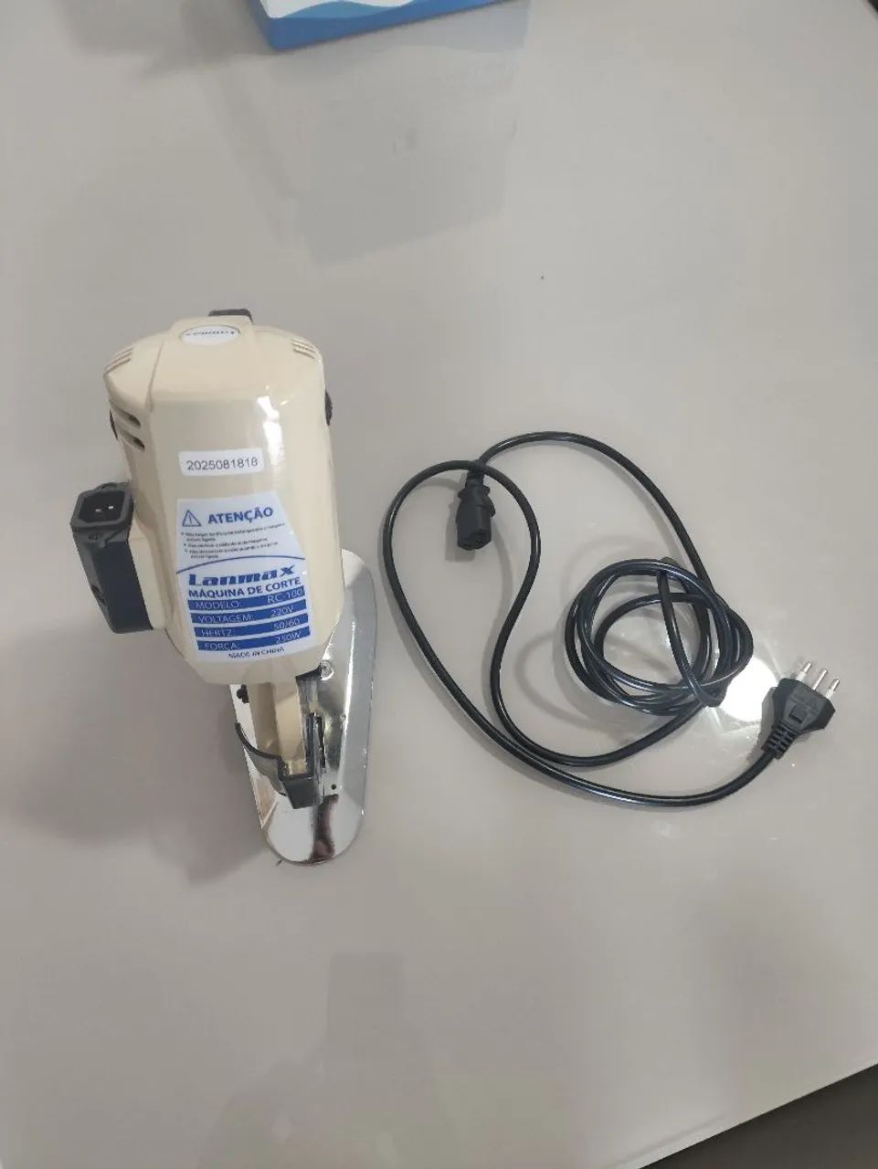 Máquina De Cortar Tecidos 4 Polegadas Rc-100 Lanmax 250w - Foto 3