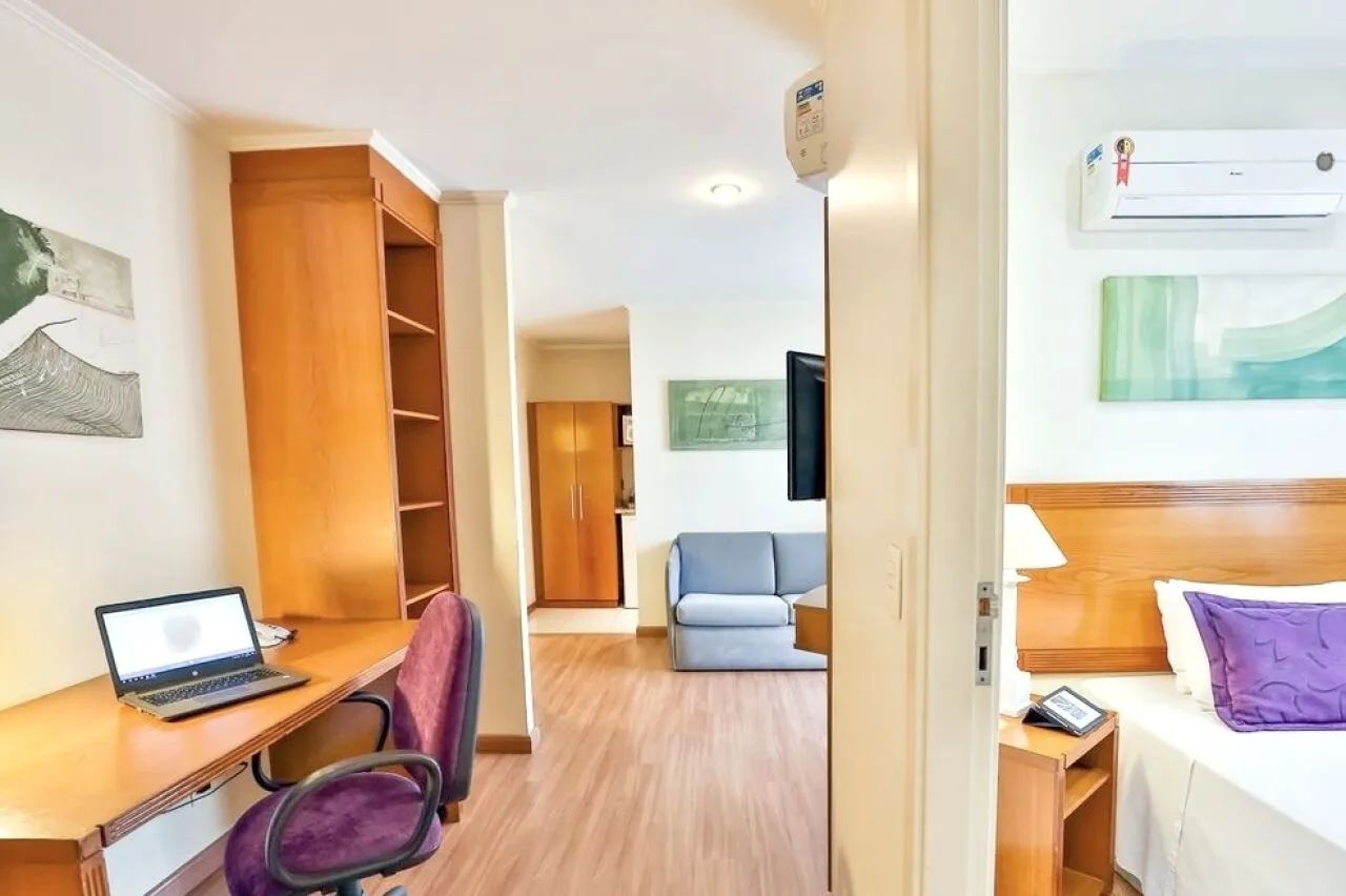 Flat no Itaim Bibi com 02 Dorms no Pool ***Quality Suítes Long Stay Vila Olímpia*** - Foto 2