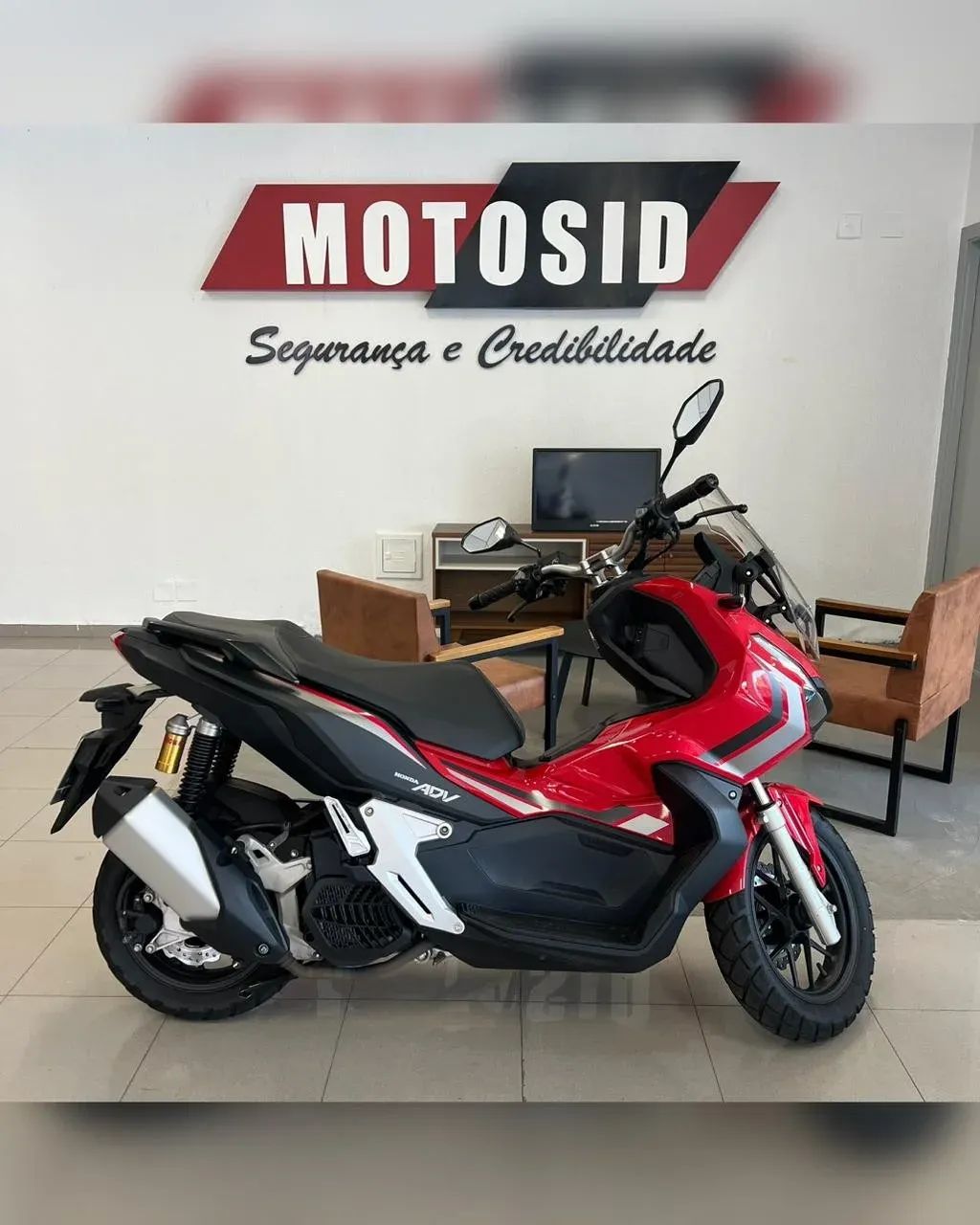 HONDA ADV 150 VERMELHO 2024 - Foto 8