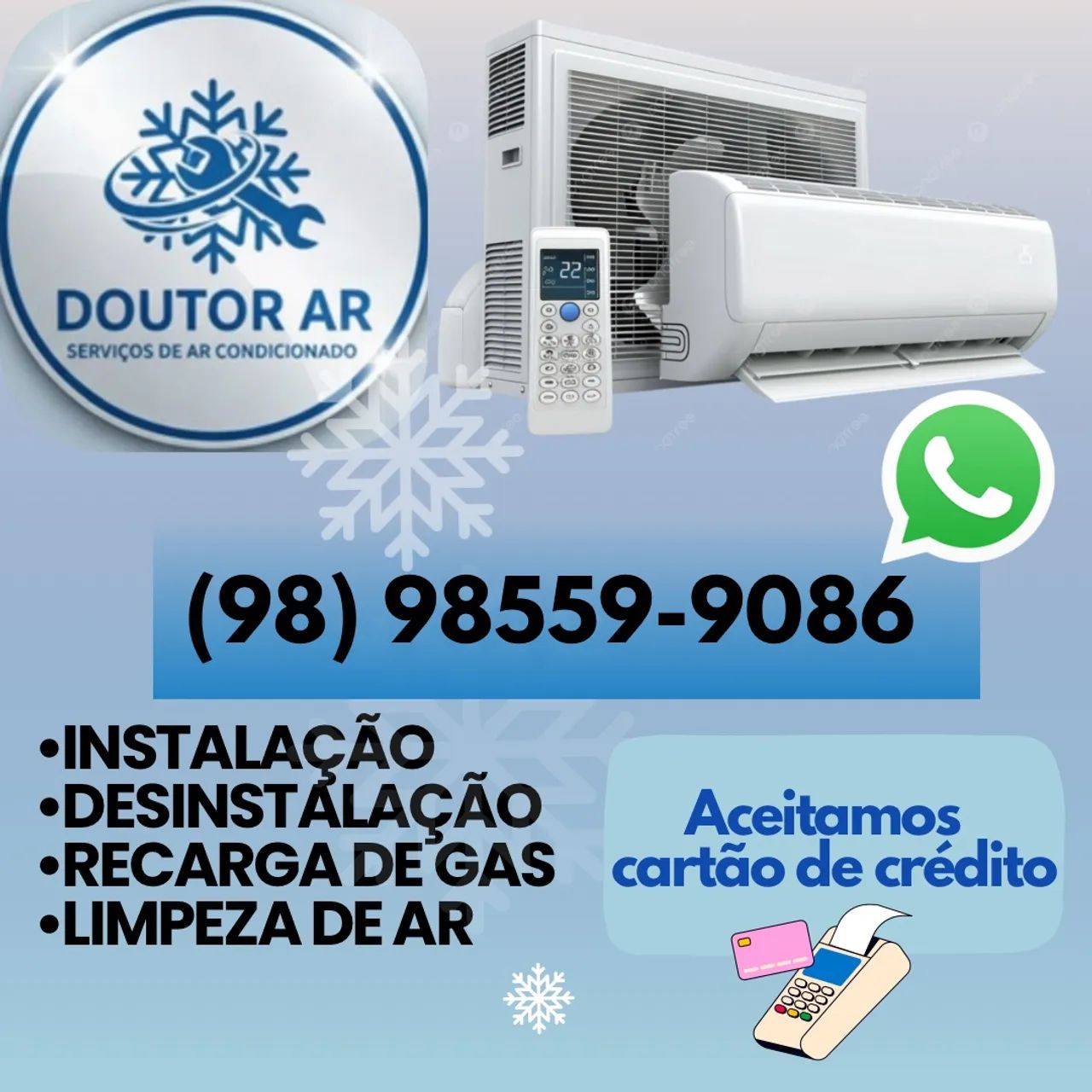 Ar condicionado semi novo excelente - Foto 2