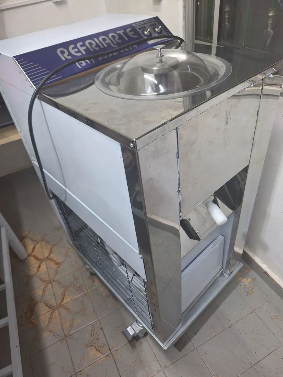 Produtora de sorvete de massa profissional  - Foto 5