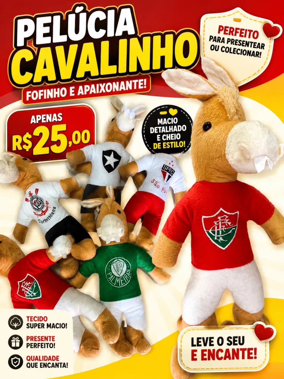 Pelúcia Cavalinho