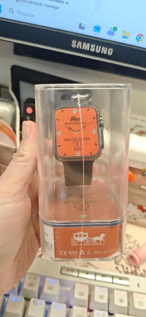 Smartwatch Microwear lacrado Ultra Mini 3
