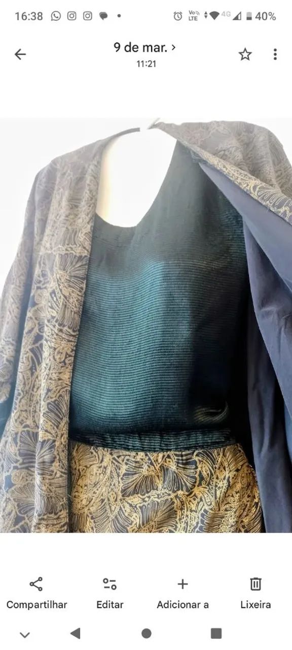 Vestido com Casaquinho Social  - Foto 5