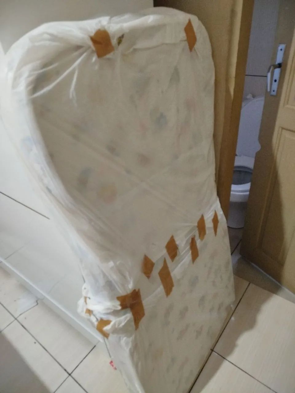 Colchão para berço ou cama infantil.