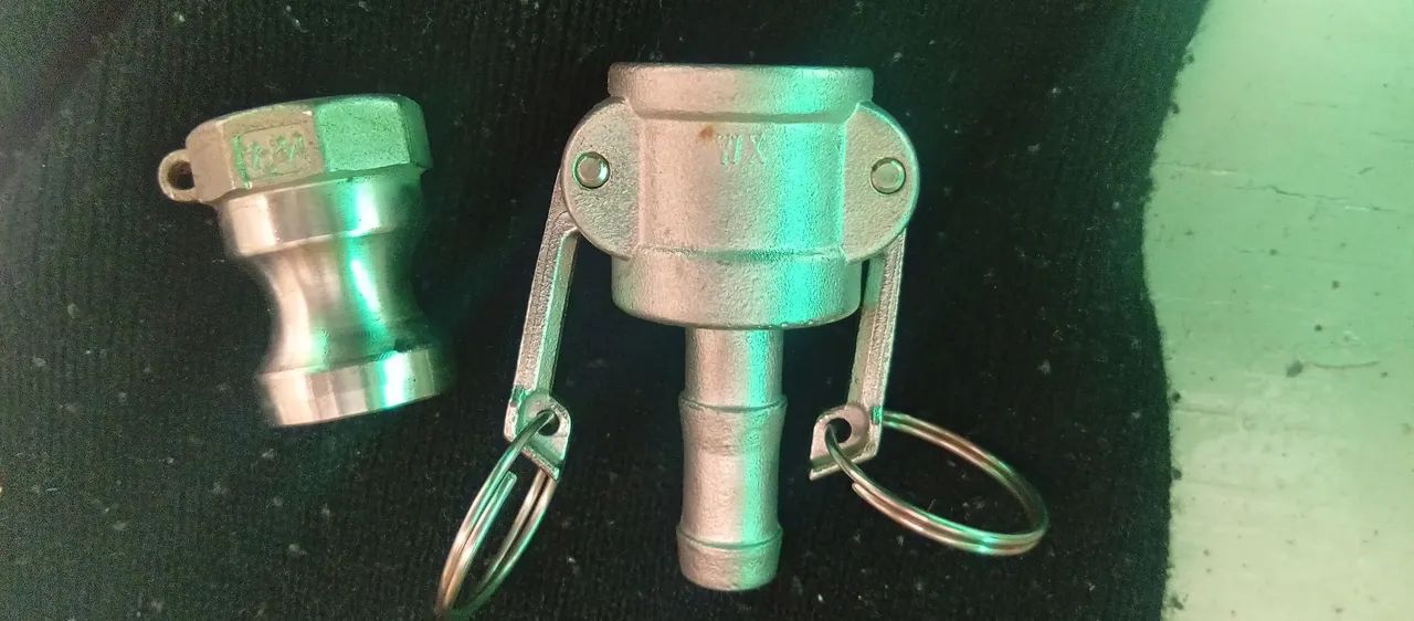 Engates rápidos camlock de inox - Foto 2
