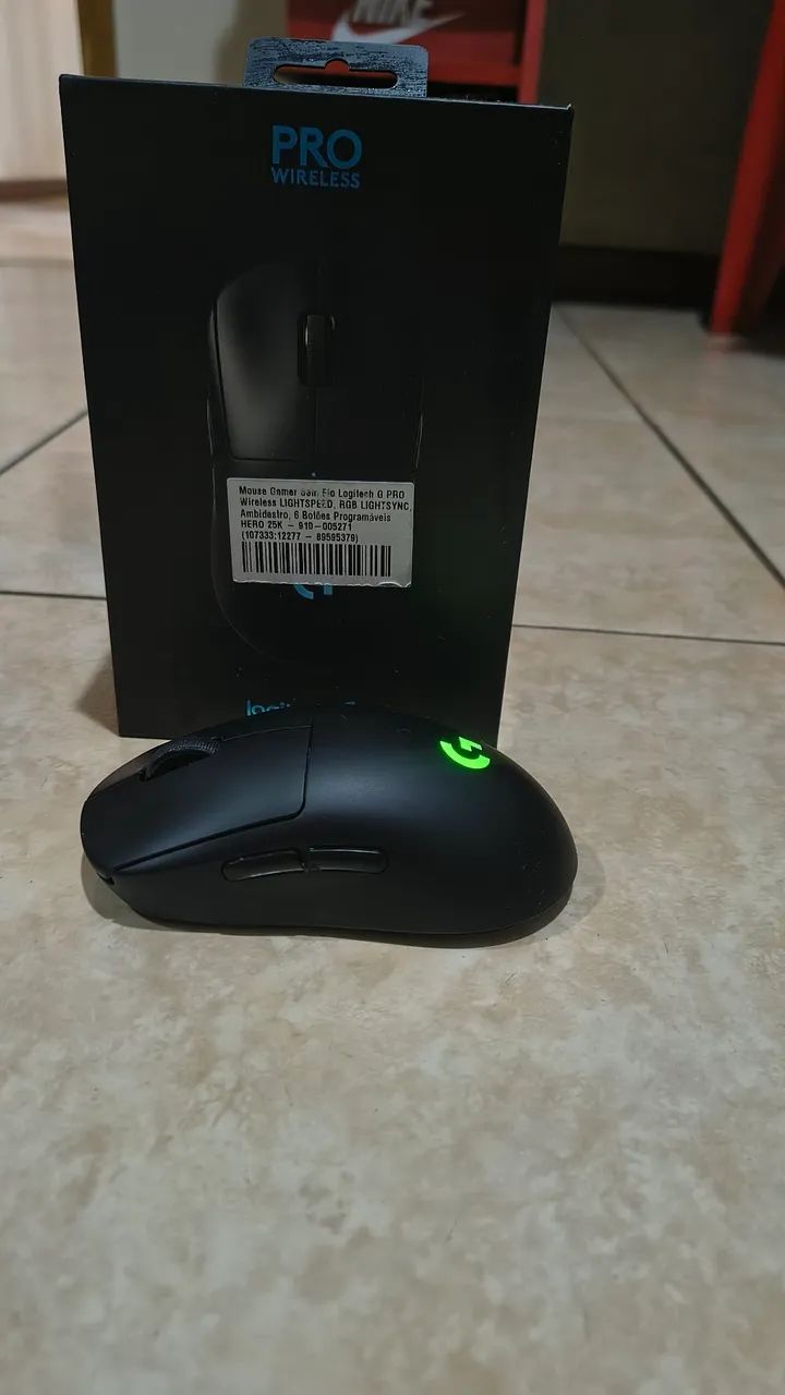 MOUSE LOGITECH G PRO WIRELESS - Foto 4