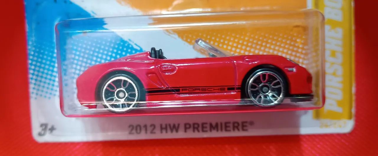 Hot Wheels Porsche Boxster Spyder 2012 HW Premiere - Raro (2011