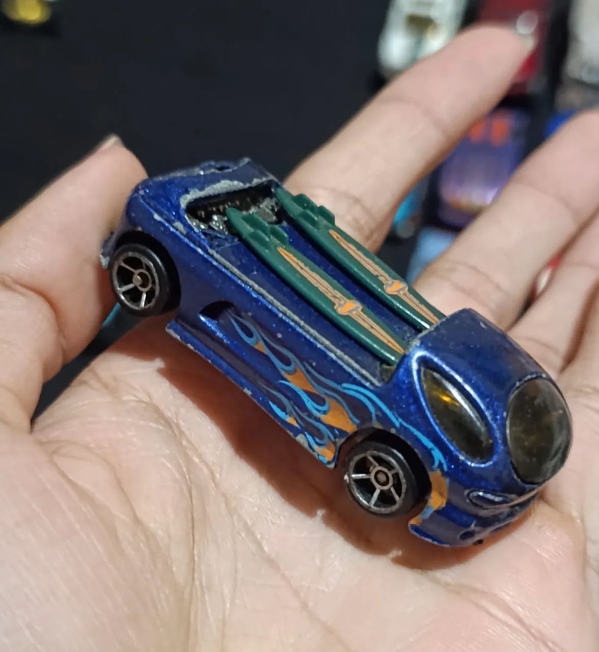 Deora 2 azul ( com marcas de uso ) 