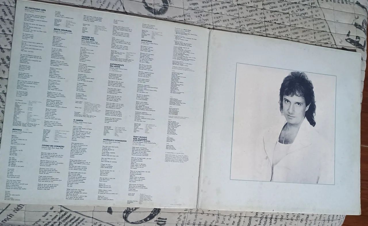LP Roberto Carlos 1987 Original CBS Vinil - Foto 3