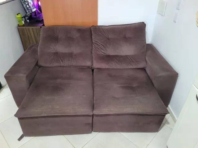 Sofá retrátil seminovo - Foto 5