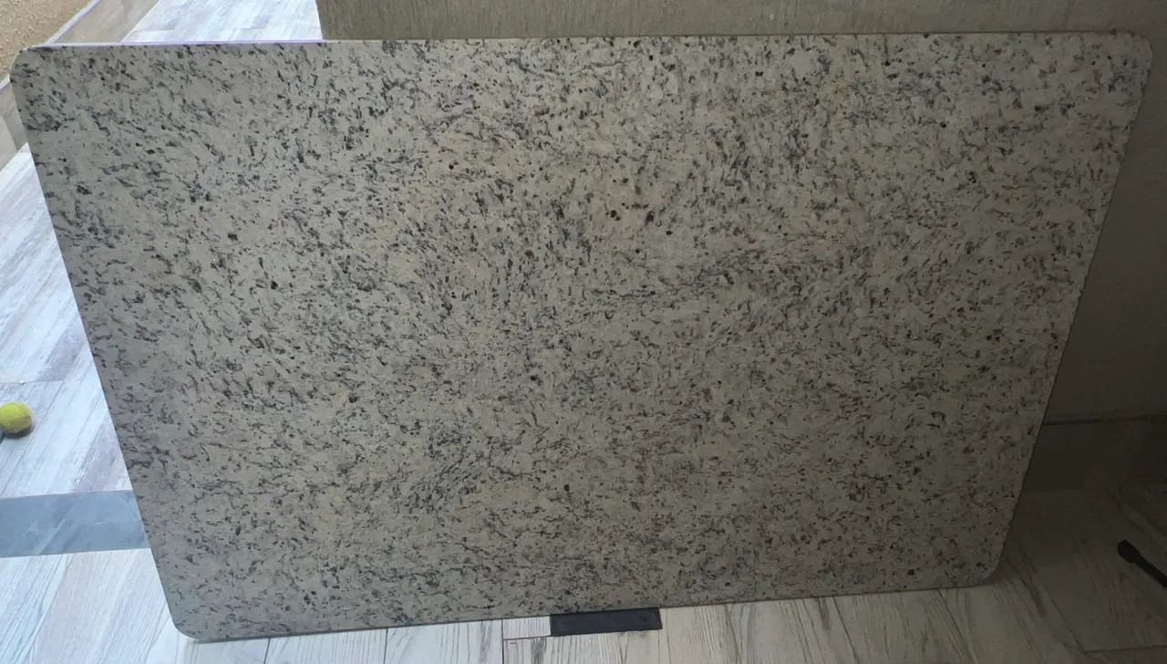 Pedra de mesa de marmore com acabemento pronto! - Foto 3