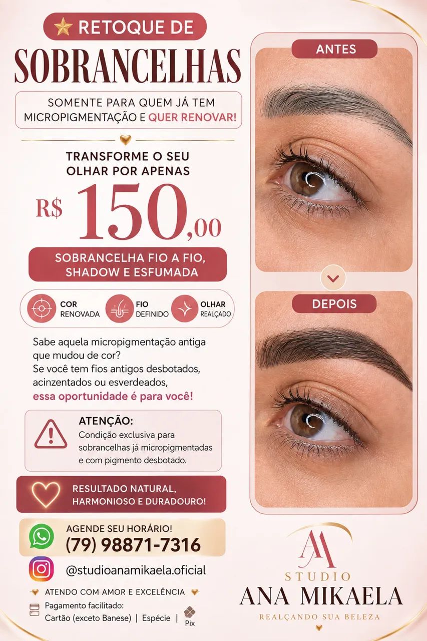 Micropigmentação de sobrancelhas e labial  - Foto 2