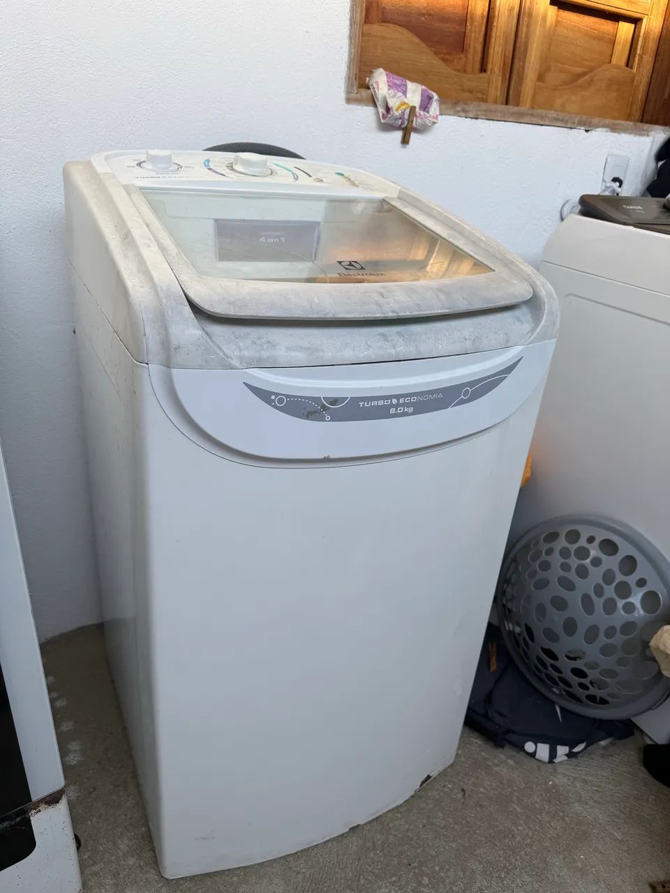 Máquina de lavar pra vender logo