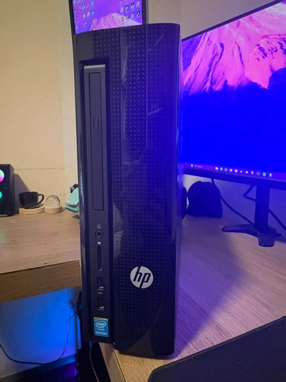 PC HP Slim Desktop | Intel Quad-Core | TESTADO | hd 500GB | 4GB RAM DDR3L 