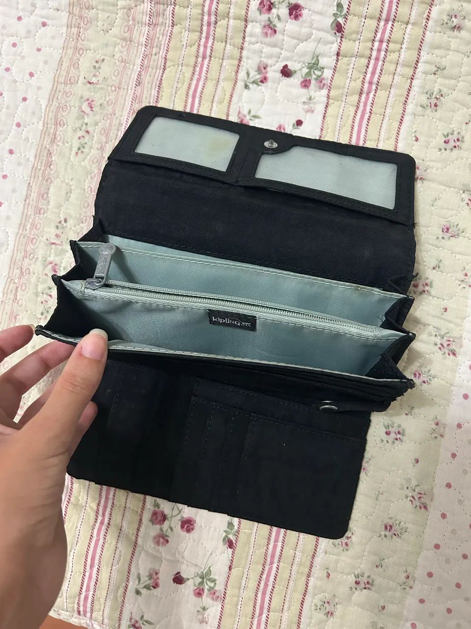 Carteira Preta Kipling - Foto 3