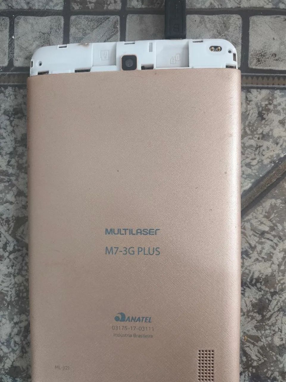 Tablet Multilaser m7-3g Plus com tela quebrada - Foto 2