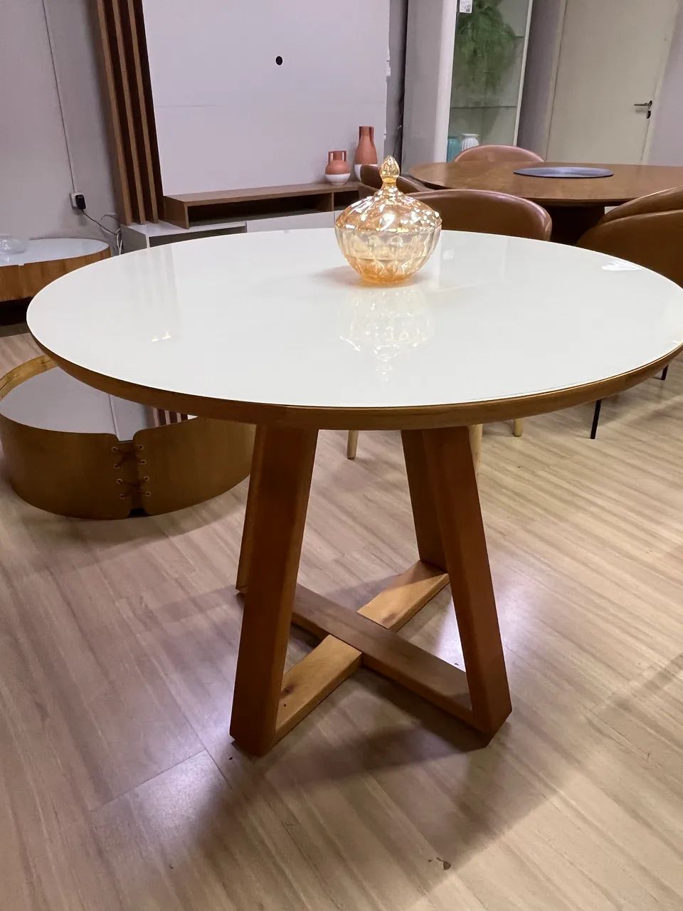Mesa de Jantar Herval 2,20m com 06 cadeiras  - Foto 4