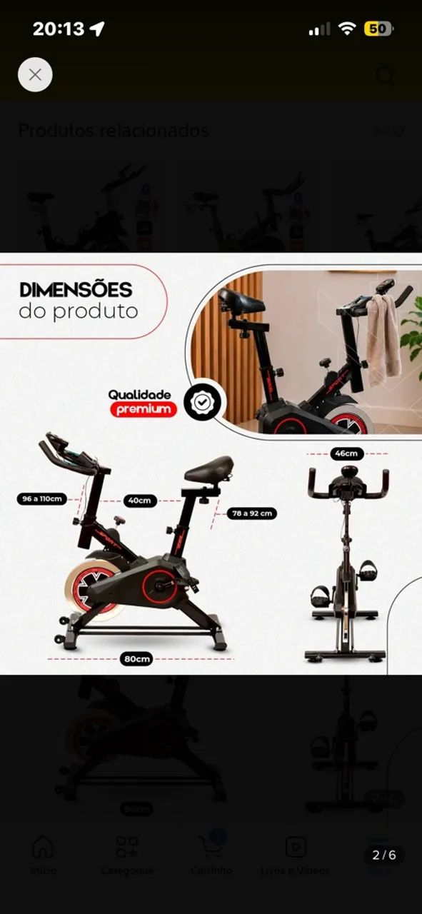 Vendo bicicleta aeróbica  - Foto 2