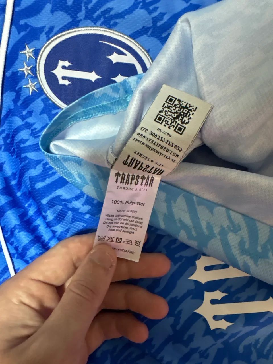 Trapstar T-Football Jersey (blue gradient) - Foto 5
