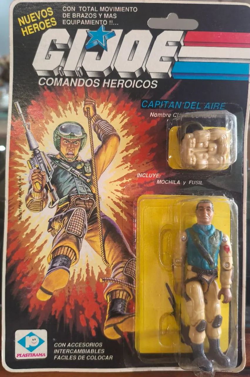 GI JOE/COMANDOS HEROICOS/COMANDOS EM AÇÃO/CAPITAN DEL AIRE 