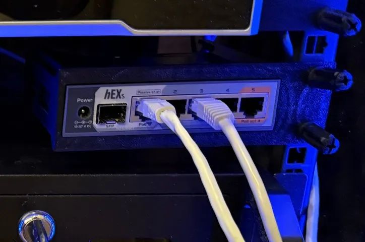 Suporte Rack 19 Mikrotik Rb750 Hex Fixação Profissional - Foto 5