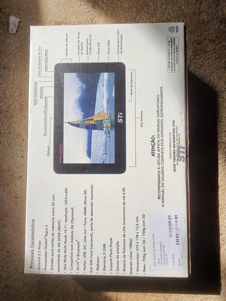 Tablet toshiba para retirada de peças  - Foto 4