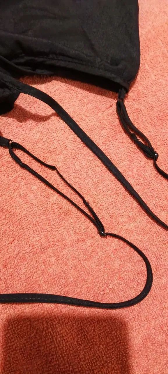Blusa preta feminina - Foto 4