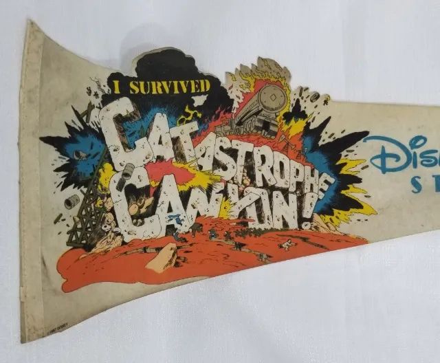 Flâmula Disney - MGM Studios 1987 I Survived - Foto 2