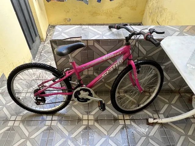 Bicicleta Status Glamour Aro 24 com marcha  - Foto 2