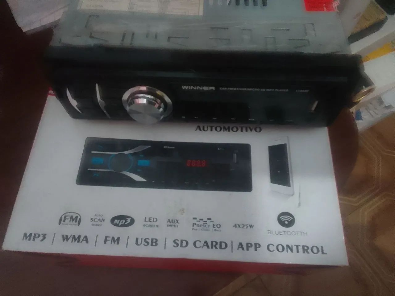 Som usb fm pra carro - Foto 3