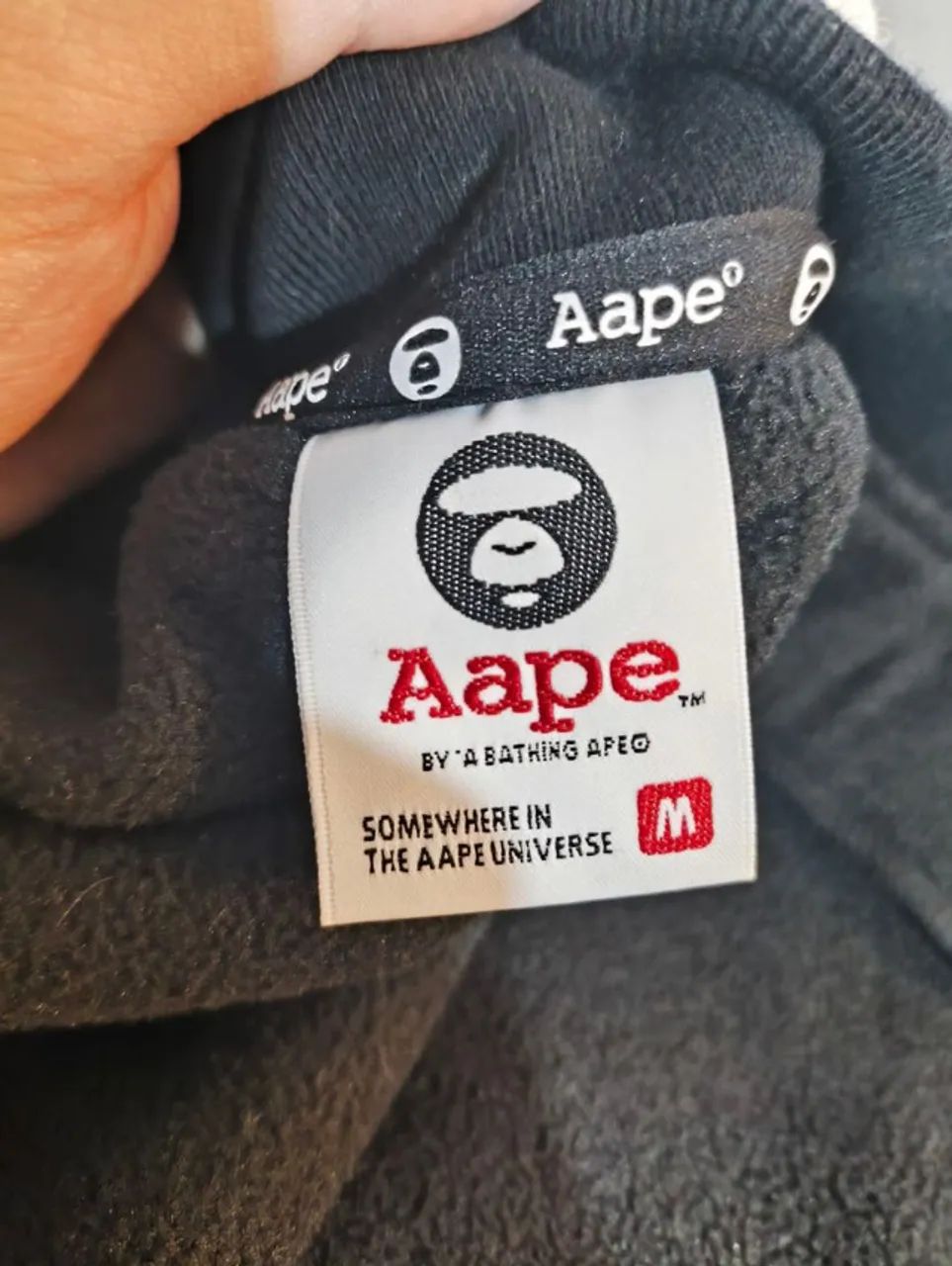 Jaqueta AAPE(BAPE) Bomber, pouco usada, tamanho M - Foto 3
